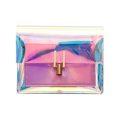 2018 Maison Fabre Fashion Women Laser Transparent Crossbody Bags Messenger Shoulder Bag Beach Bag