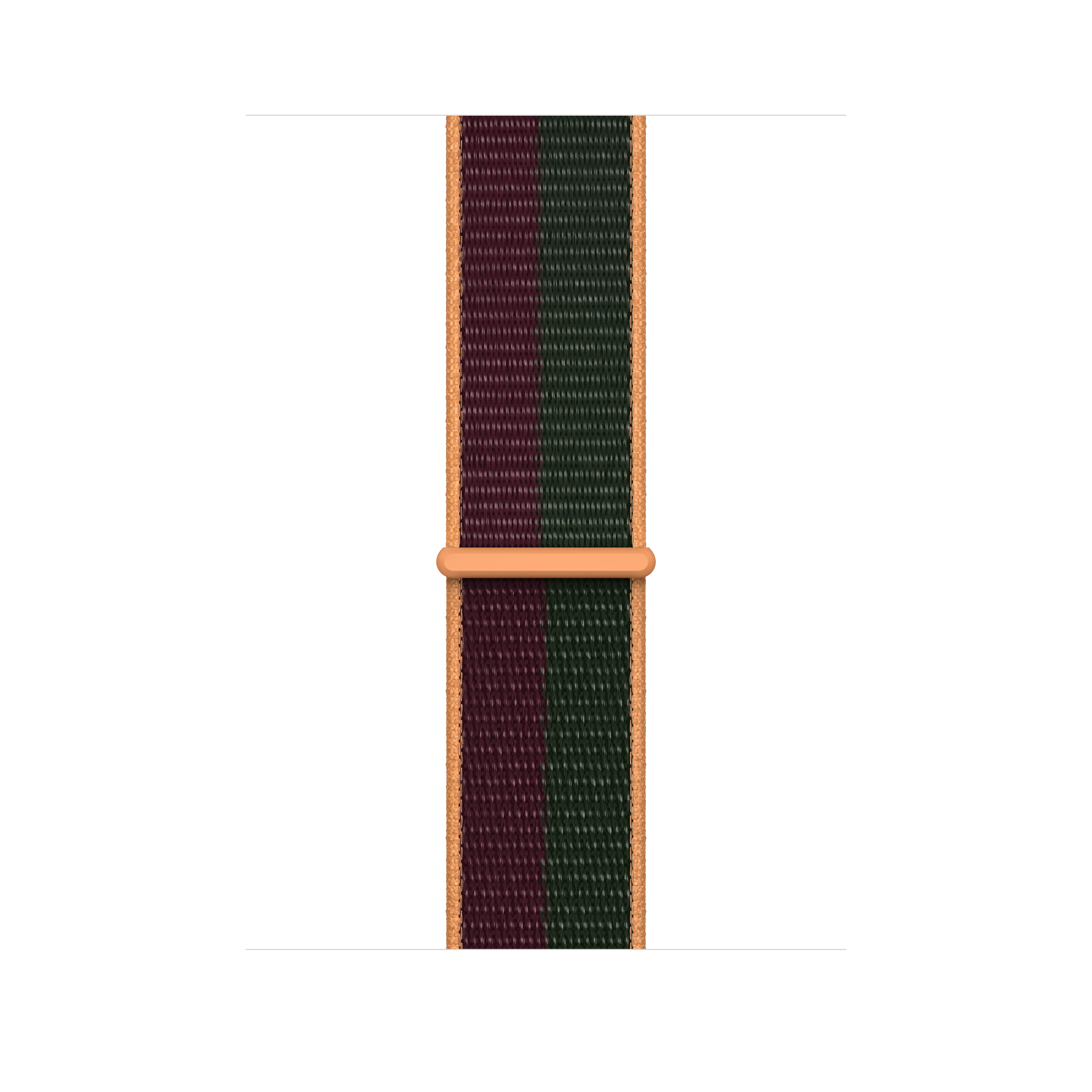 45mm Dark Cherry/Forest Green Sport Loop