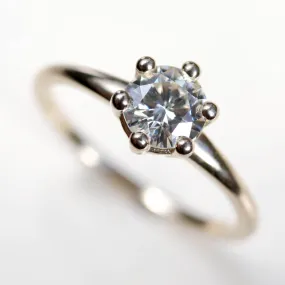 6mm Low Base Six-Prong Solitaire •