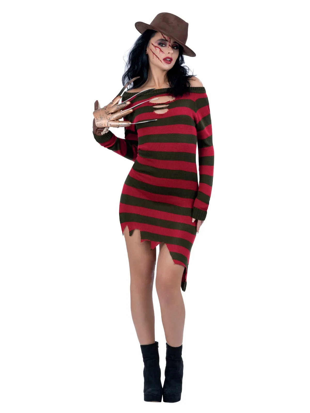 A Nightmare On Elm Street, Freddy Krueger Womens Costume