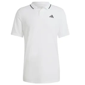 Adidas Club Tennis Piqué Polo Tennis Shirt - Black/White