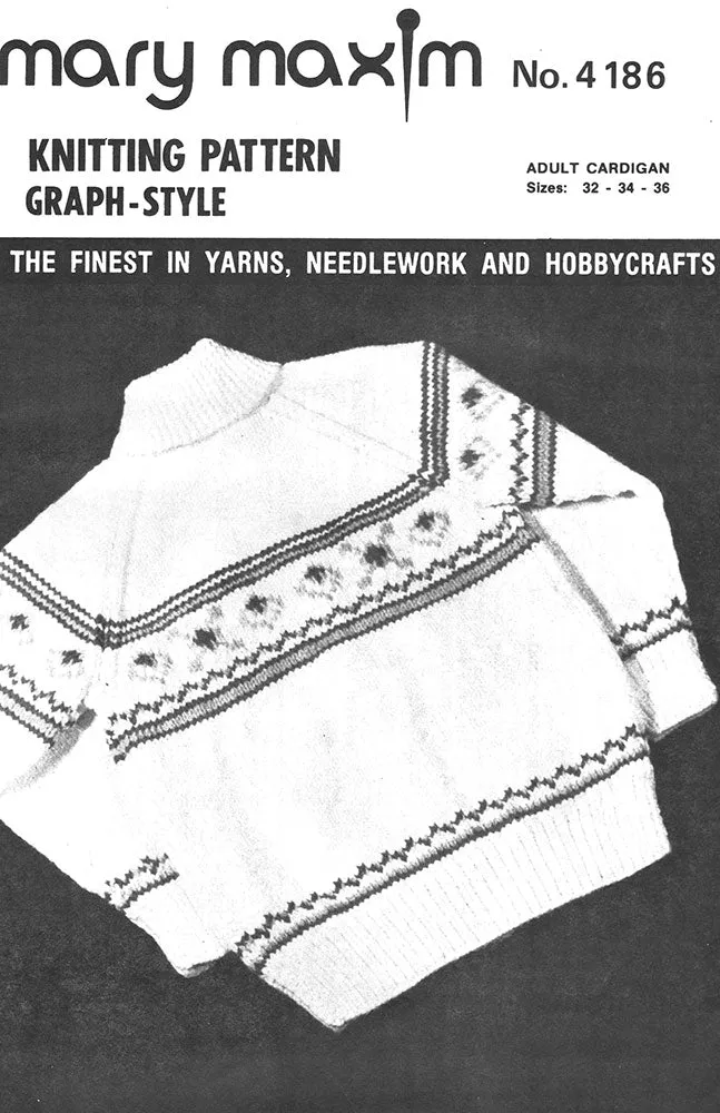 Adult Cardigan Pattern