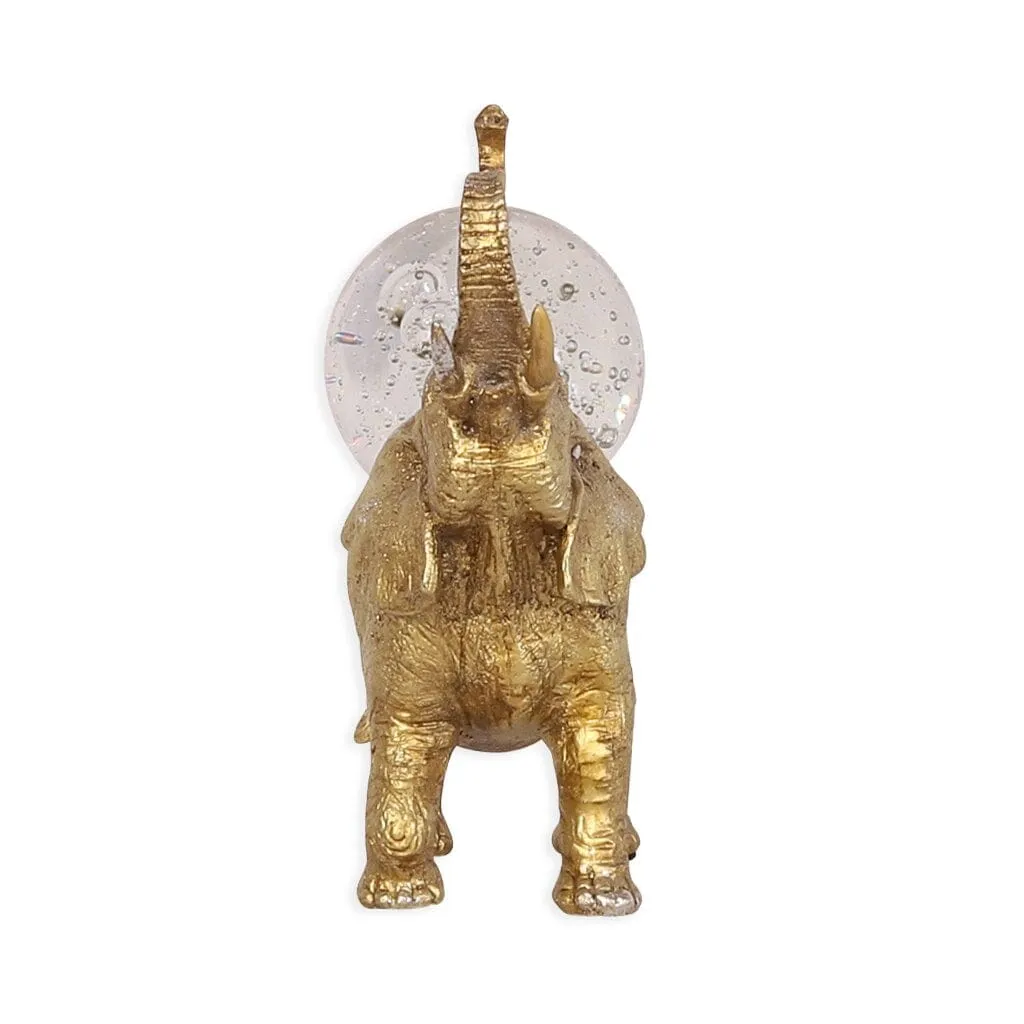 African Elephant with Crystal Ball