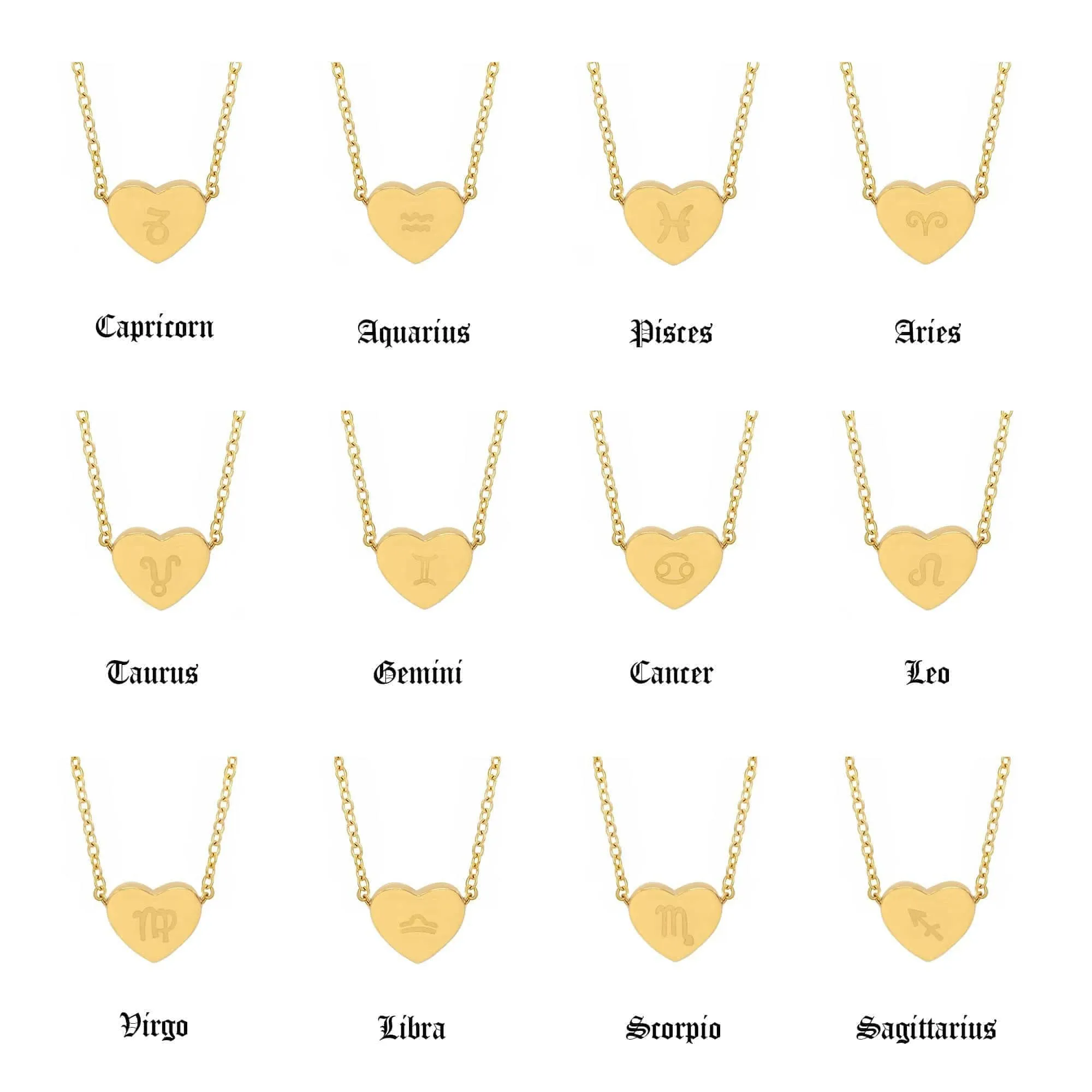 Alora Zodiac Necklace