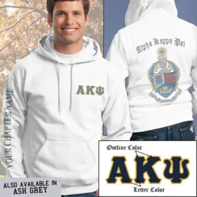 Alpha Kappa Psi Crest Hoodie - G185 - SUB