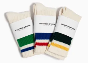 American Trench Retro Stripe Sock