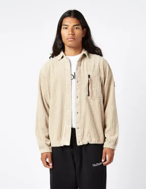 Aries Corduroy Over Shirt - Beige