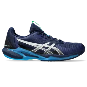 Asics Men's Solution Speed FF 3 Tennis Shoes Blue Expanse White