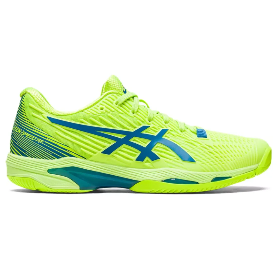 Asics Solution Speed FF 2 Women Tennis Shoes - Hazard Green/Reborn Blue