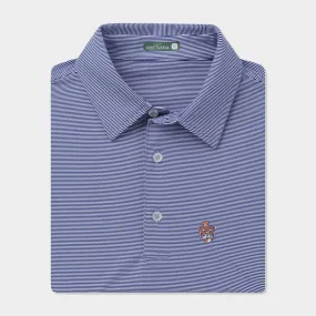 Auburn Vault Pinstripe Performance Polo