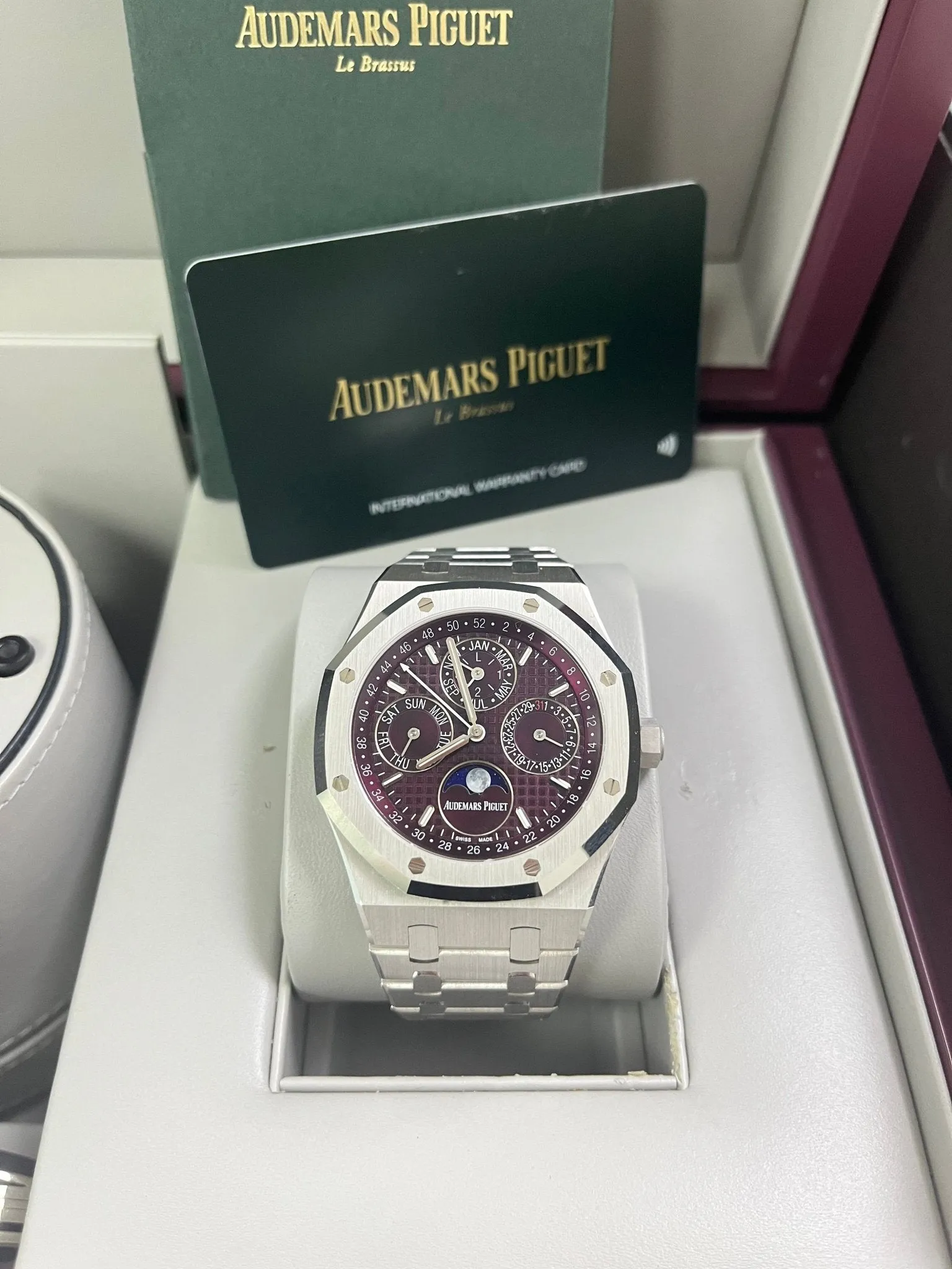 Audemars Piguet Royal Oak Perpetual Calendar SPECIAL EDITION 41mm Royal Oak Burgundy Dial 26574BC.OO.1220BC.01