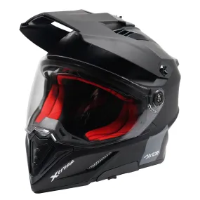 Axor X-Cross Adventure Full Face Helmet  - Matt Black