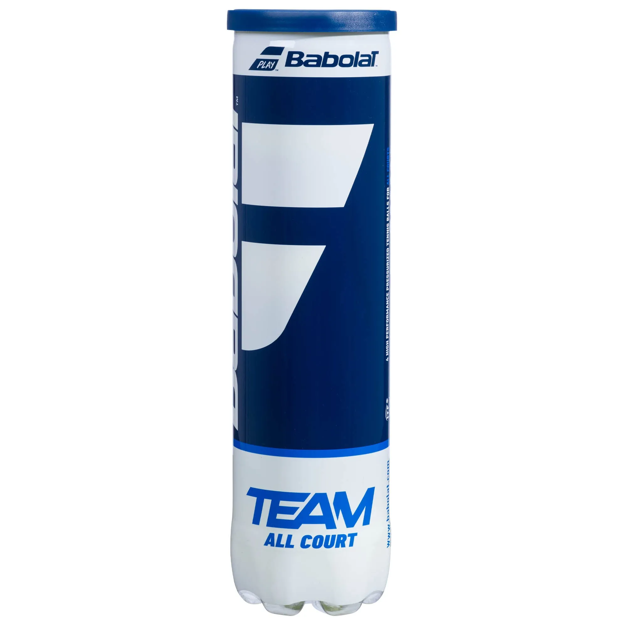 Babolat Team All Court Tennis Balls - Tube Of 4