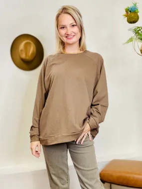 Best of You Pullover Sweater - Mocha