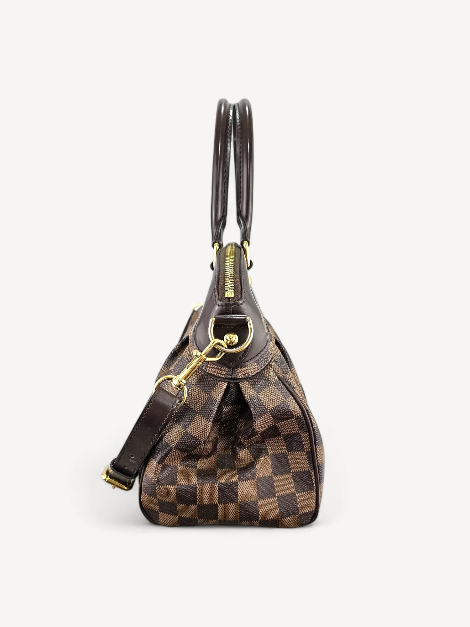 Bolsa Louis Vuitton Trevi Damier GG Ferragem Gold