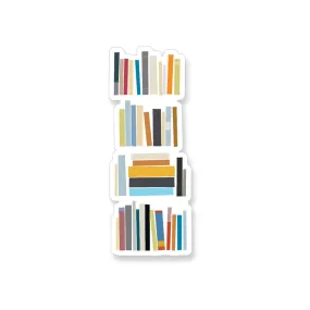 Bookshelves Vinyl Sticker