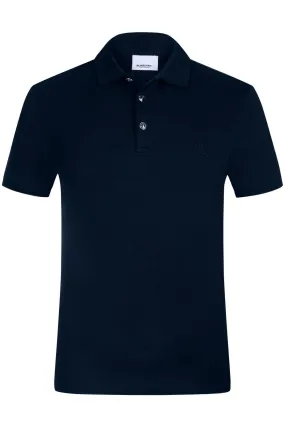 Burberry Navy Polo Shirt