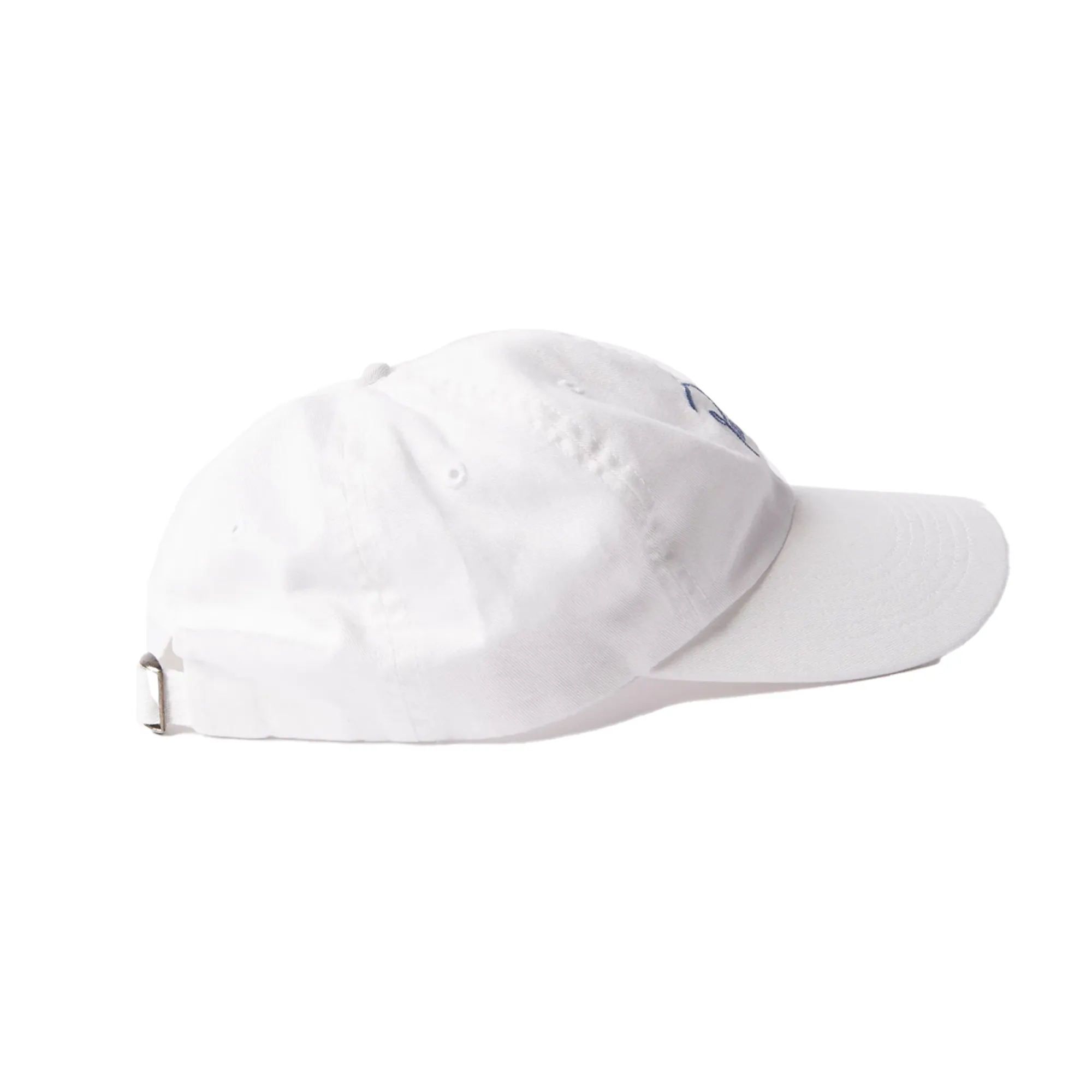 By Parra Script Logo 6 Panel Hat White