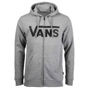 Campera Vans Classic Zip Rustico Gris Melange