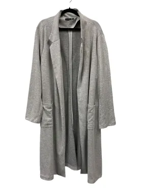 Cardigan By Clothes Mentor In Grey, Size: 3x