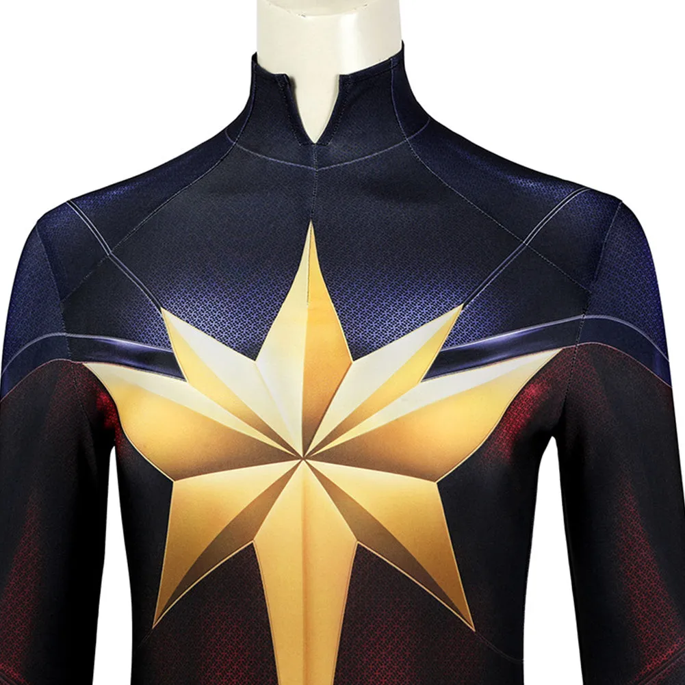 Carol Danvers Cosplay Costume Outfits Halloween Carnival Suit