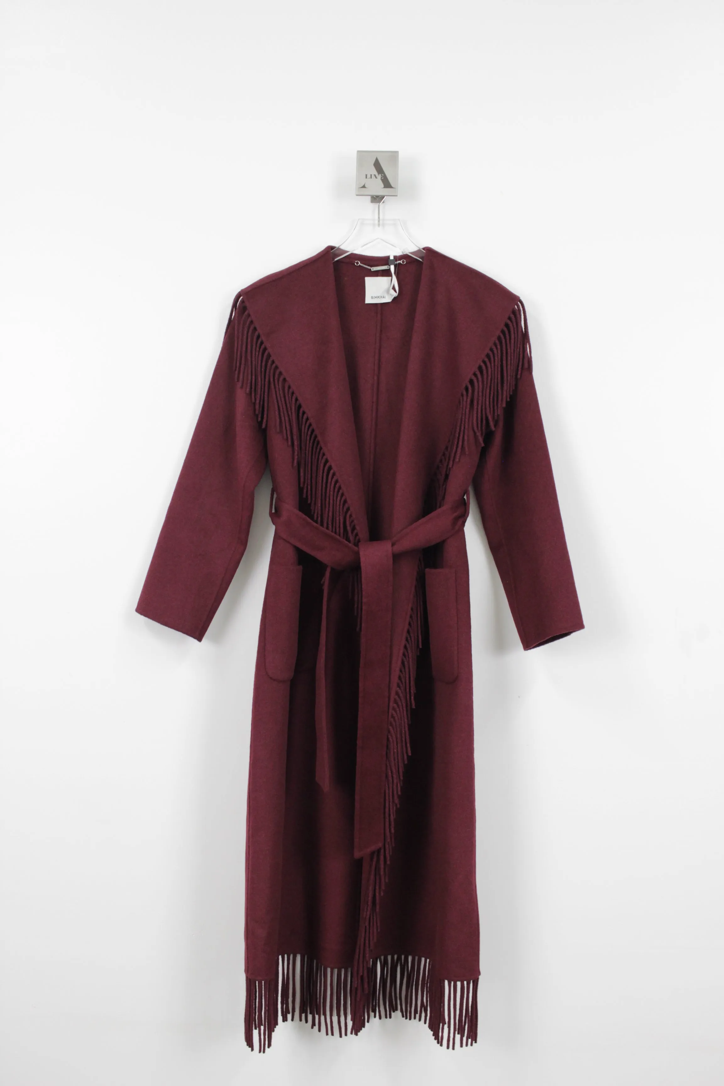 CARRIE FRINGE ROBE COAT