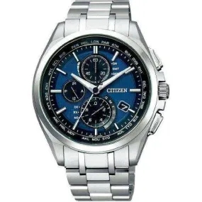 CITIZEN ATTESA ECO-DRIVE RADIO WAVE DIRECT FLIGHT MEN WATCH AT8040-57L