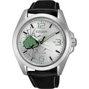 CITIZEN MARVEL HULK MODEL ECO DRIVE MEN WATCH (LIMITED MODEL) AW1431-24W