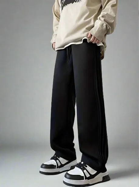 Ease Pleat Style Sweatpants