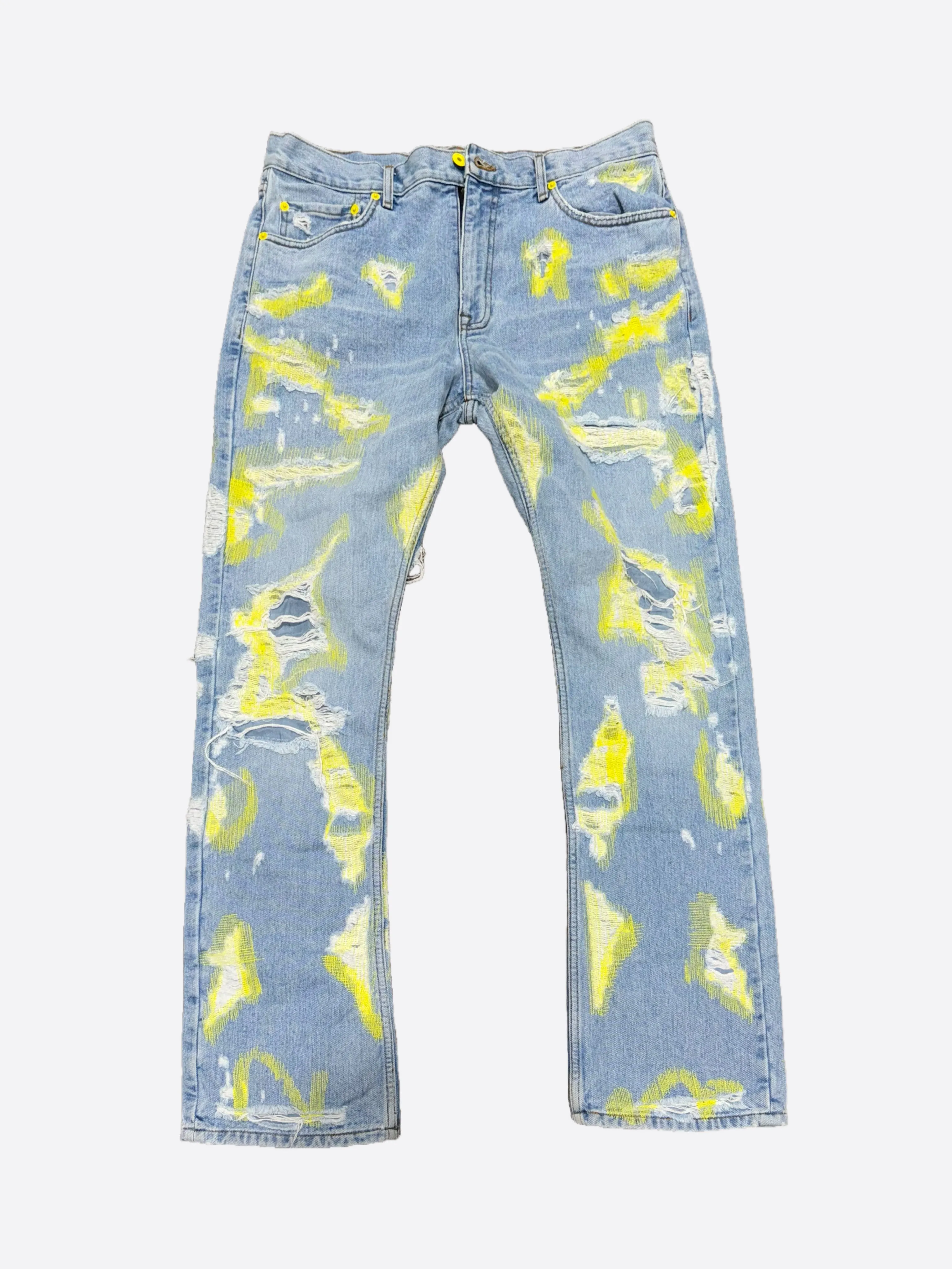 ENDLESS DENIM YELLOW/BLUE JEANS