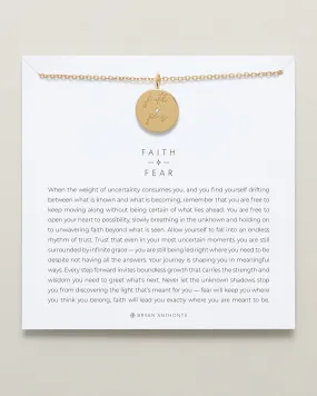 Faith Over Fear Necklace