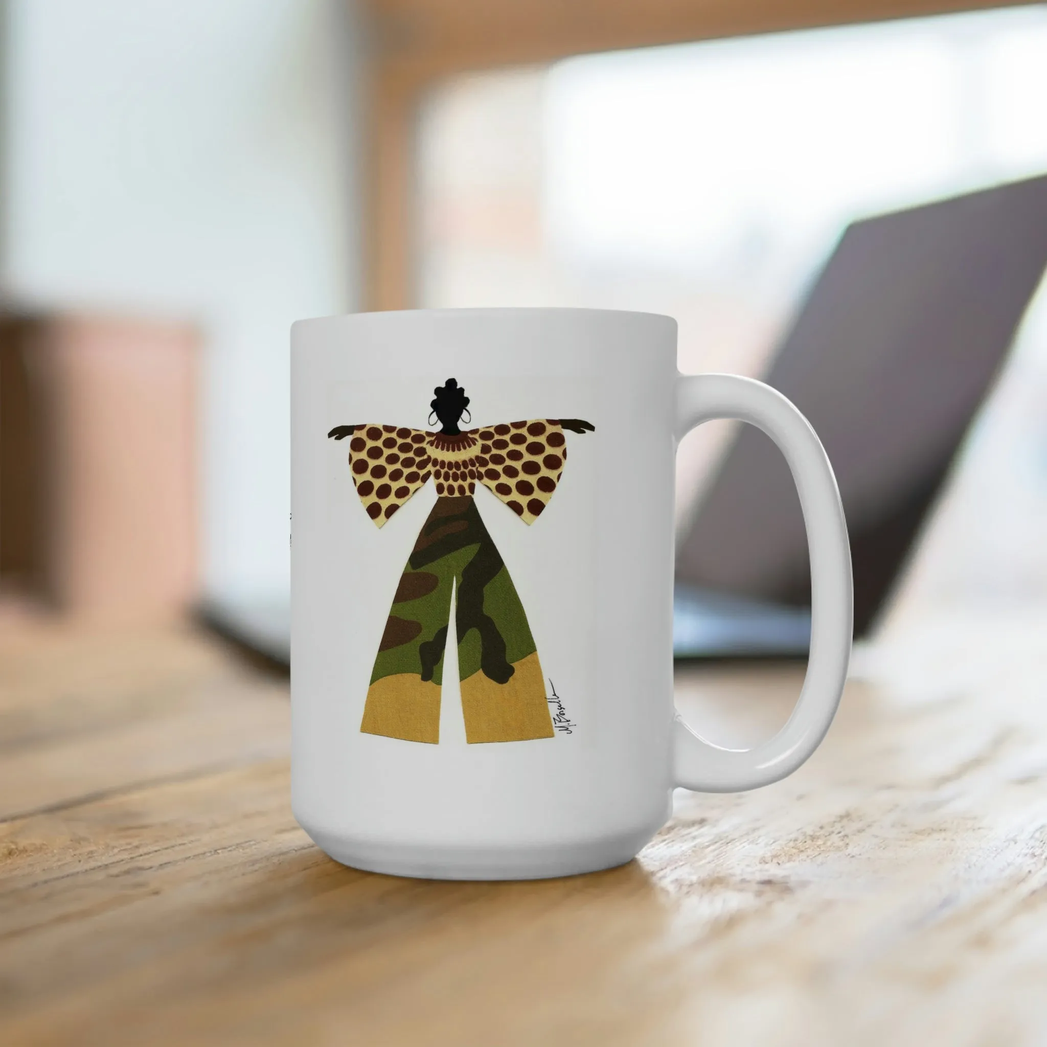 Fly Bantu Ceramic Mug 15oz