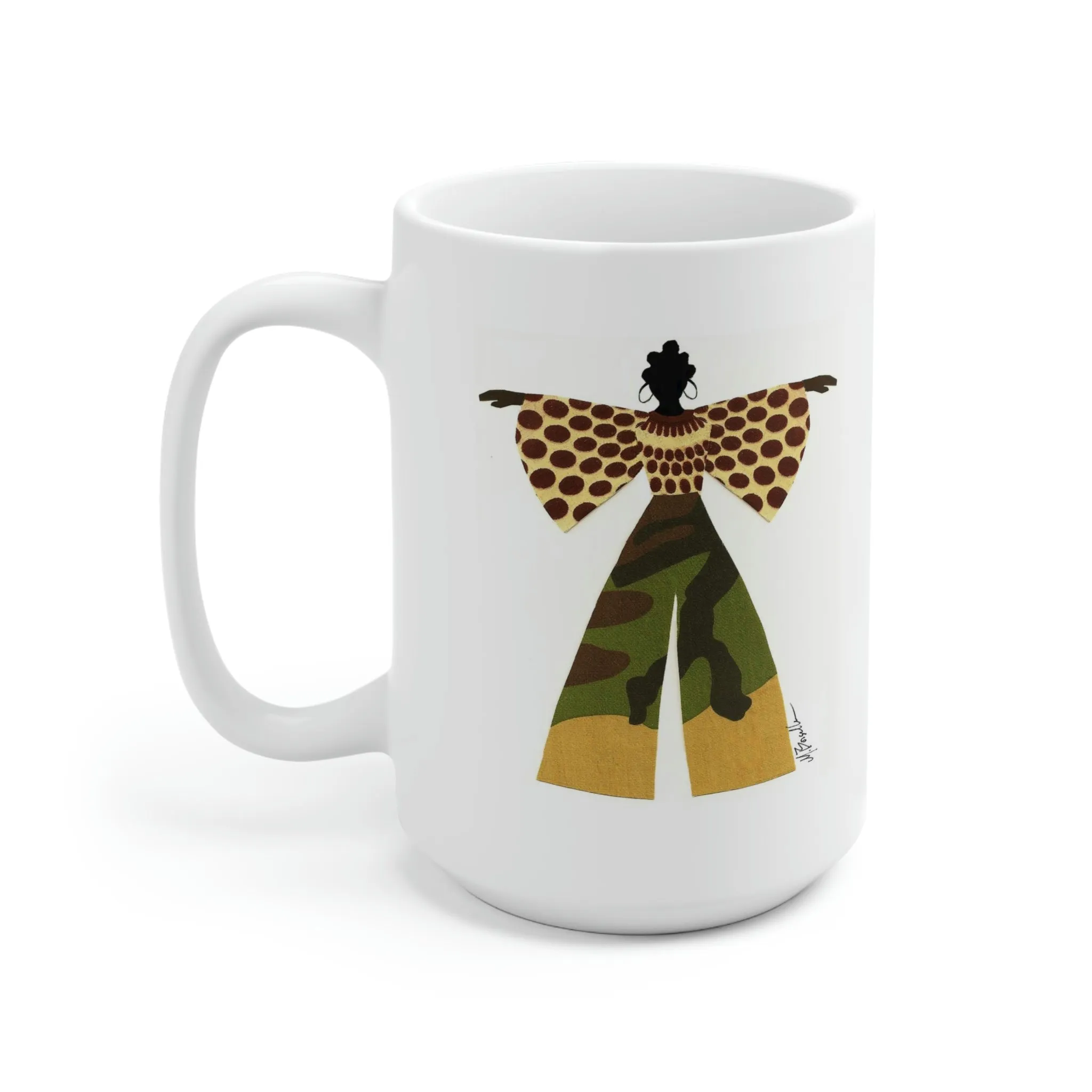 Fly Bantu Ceramic Mug 15oz