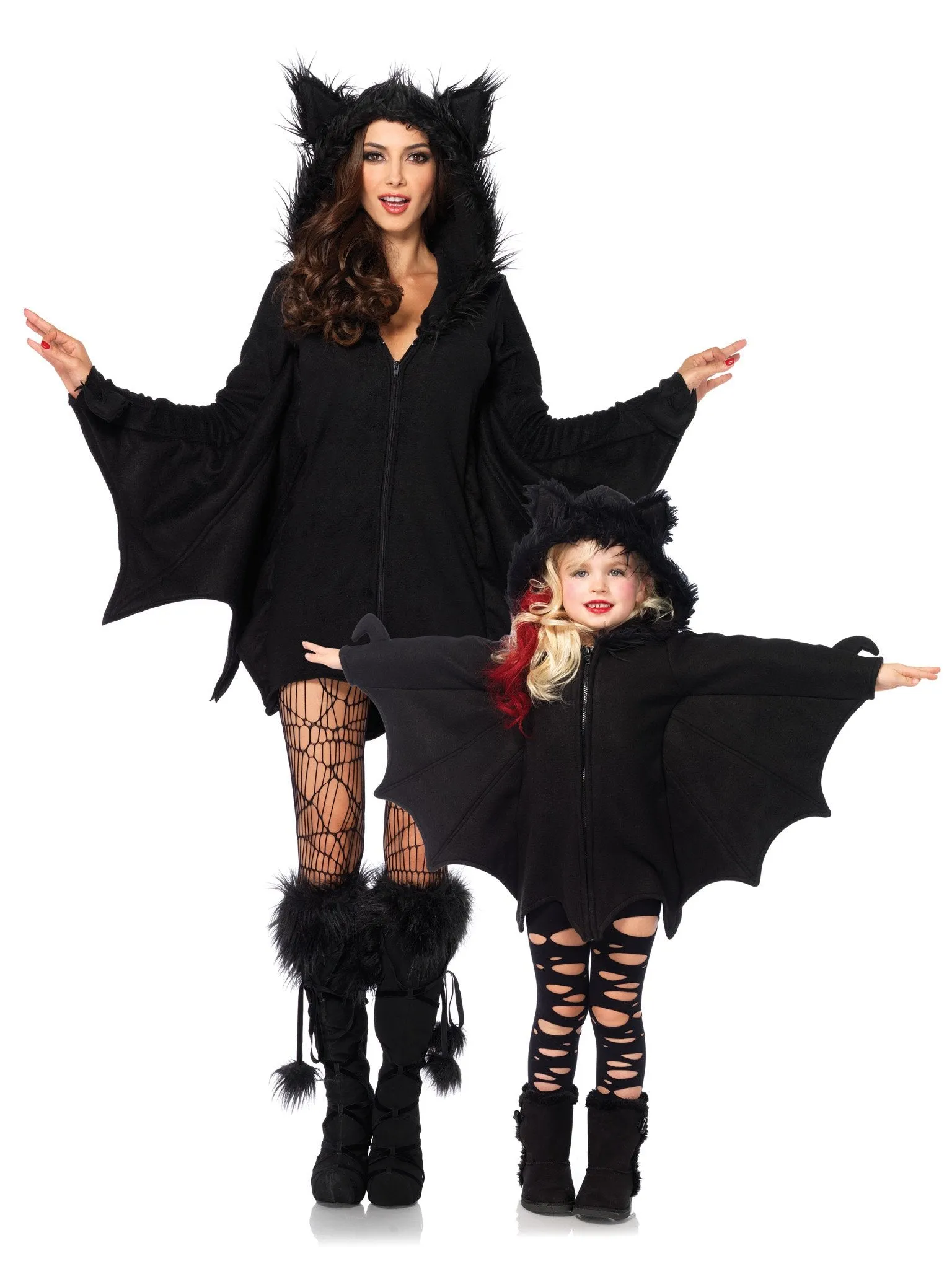 Girl's Cozy Bat Costume