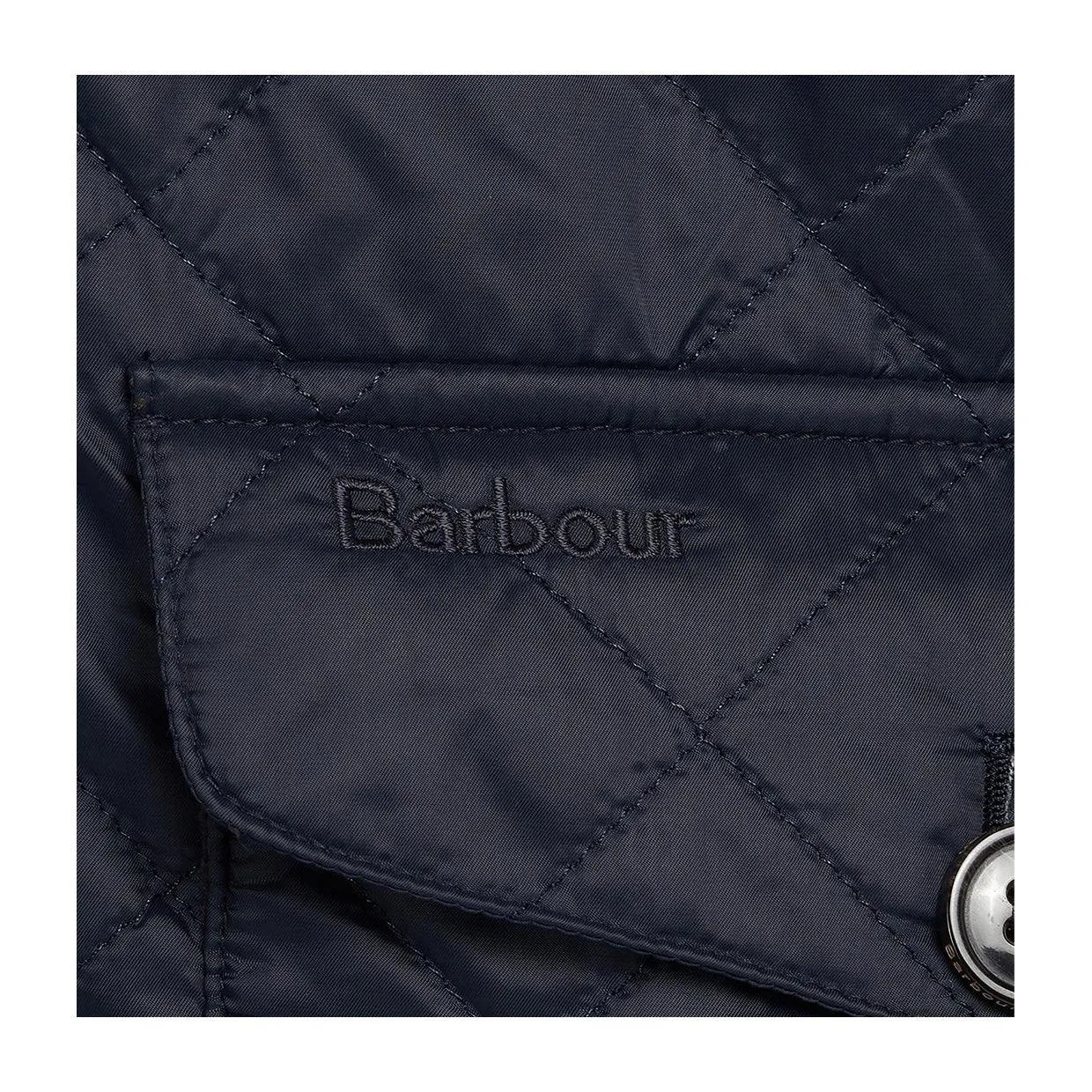 Giubbino Barbour Horden Quilted Jacket Blu Navy