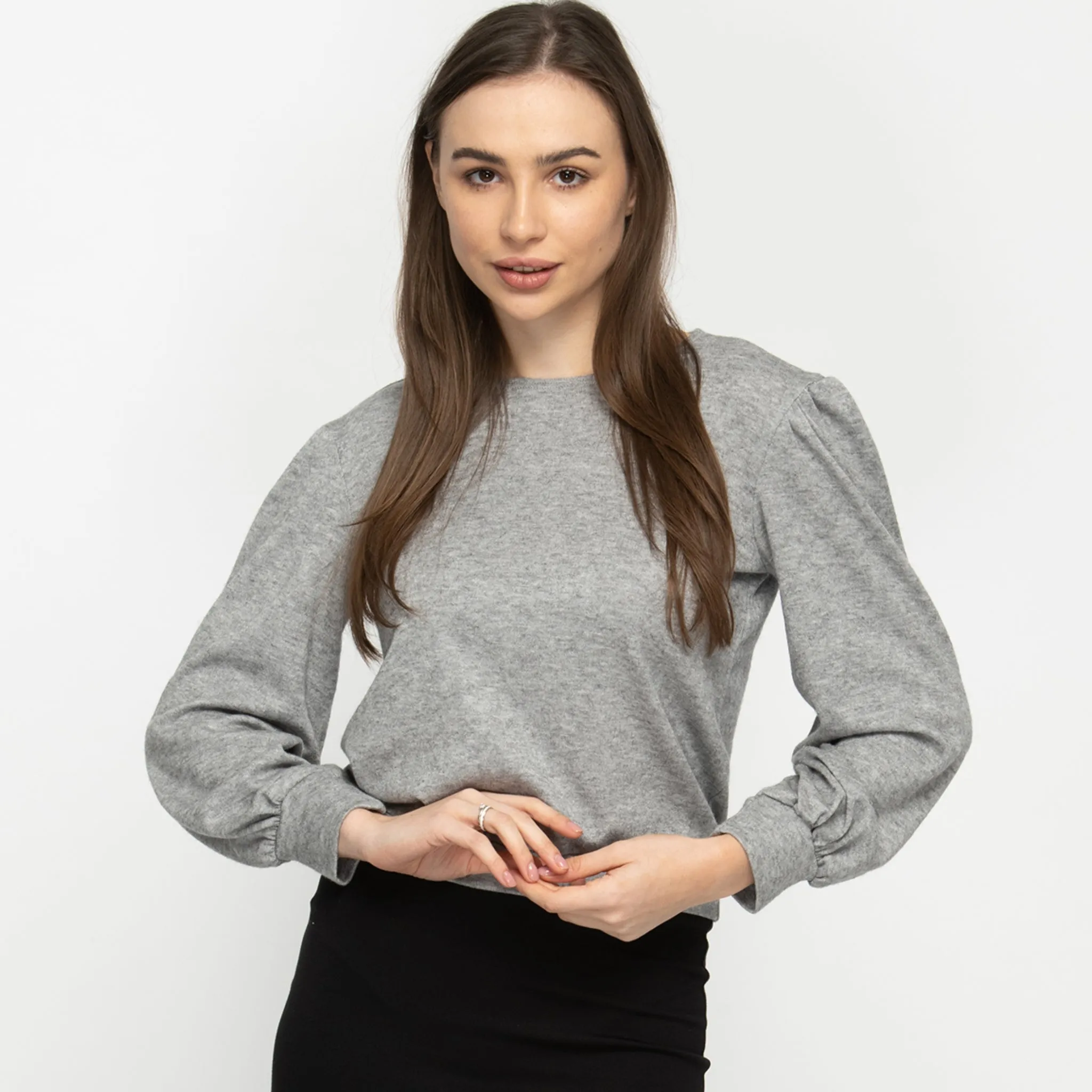 Grey Crewneck Sweater