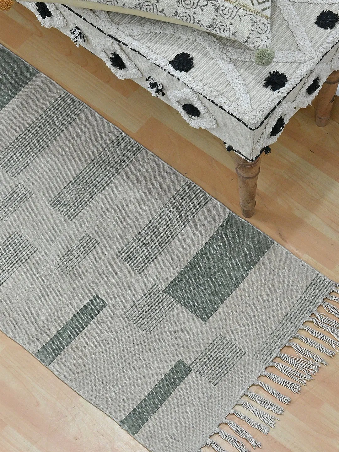 HANNAH - BLOCK PRINTED FLOOR RUNNER