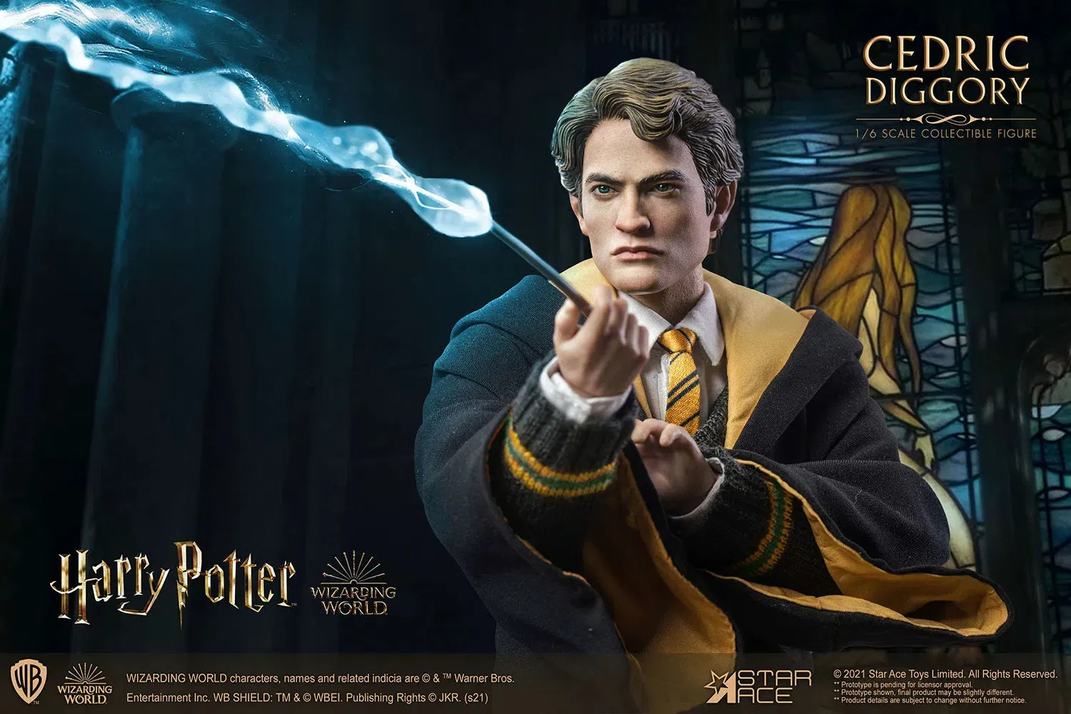 Harry Potter & The Goblet Of Fire: Cedric Diggory: Deluxe: Sixth Scale Figure