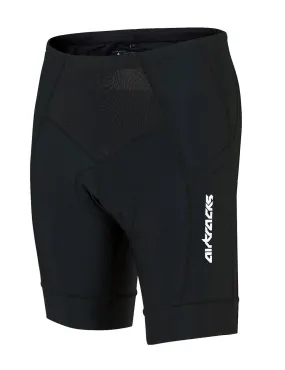 Herren Fahrradhose Kurz Pro Schwarz