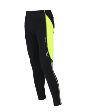 Herren Laufhose Lang Pro Air Schwarz Neon