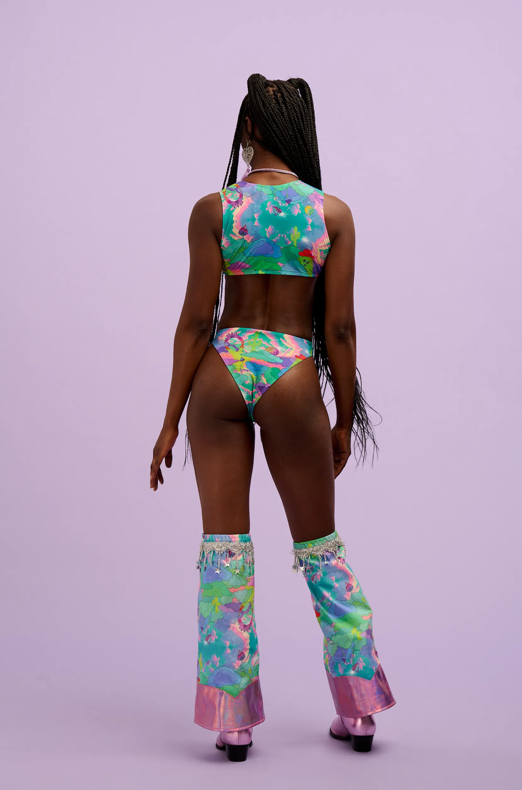 Intergalactic Rodeo Cut Out Bodysuit