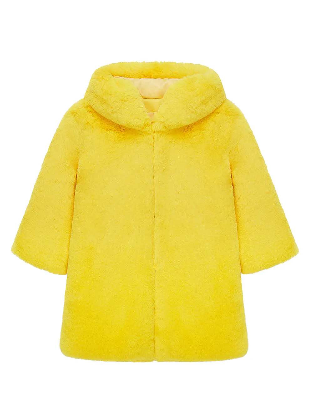 KIDS FAUX FUR EILLE HOODIE COAT