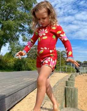 Kids Floral Wetsuit