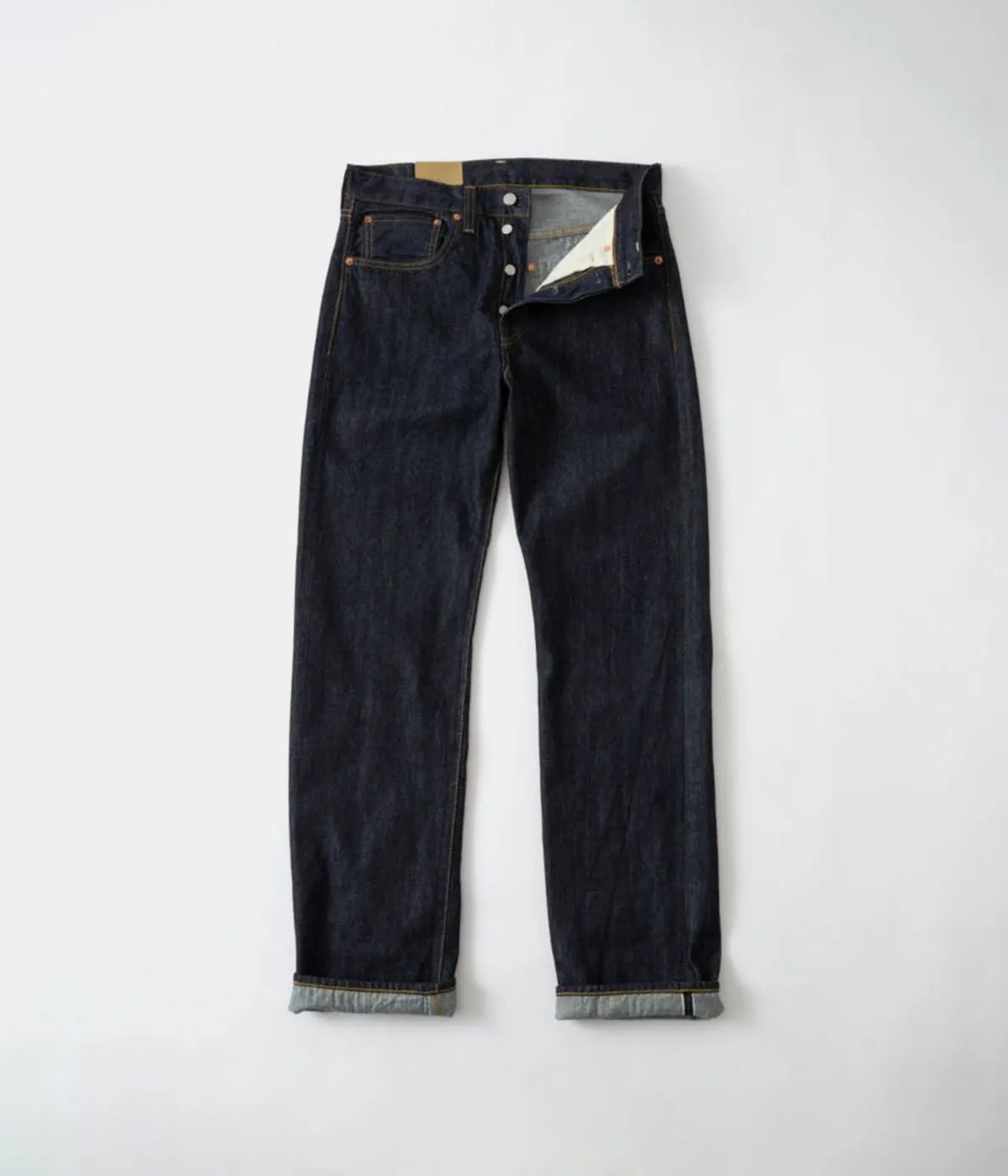 LEVI'S VINTAGE CLOTHING 1947 501 RINSED MADE IN JAPAN KAIHARA DENIM