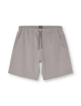 Light Terry Birk Sweat Shorts, Titanium