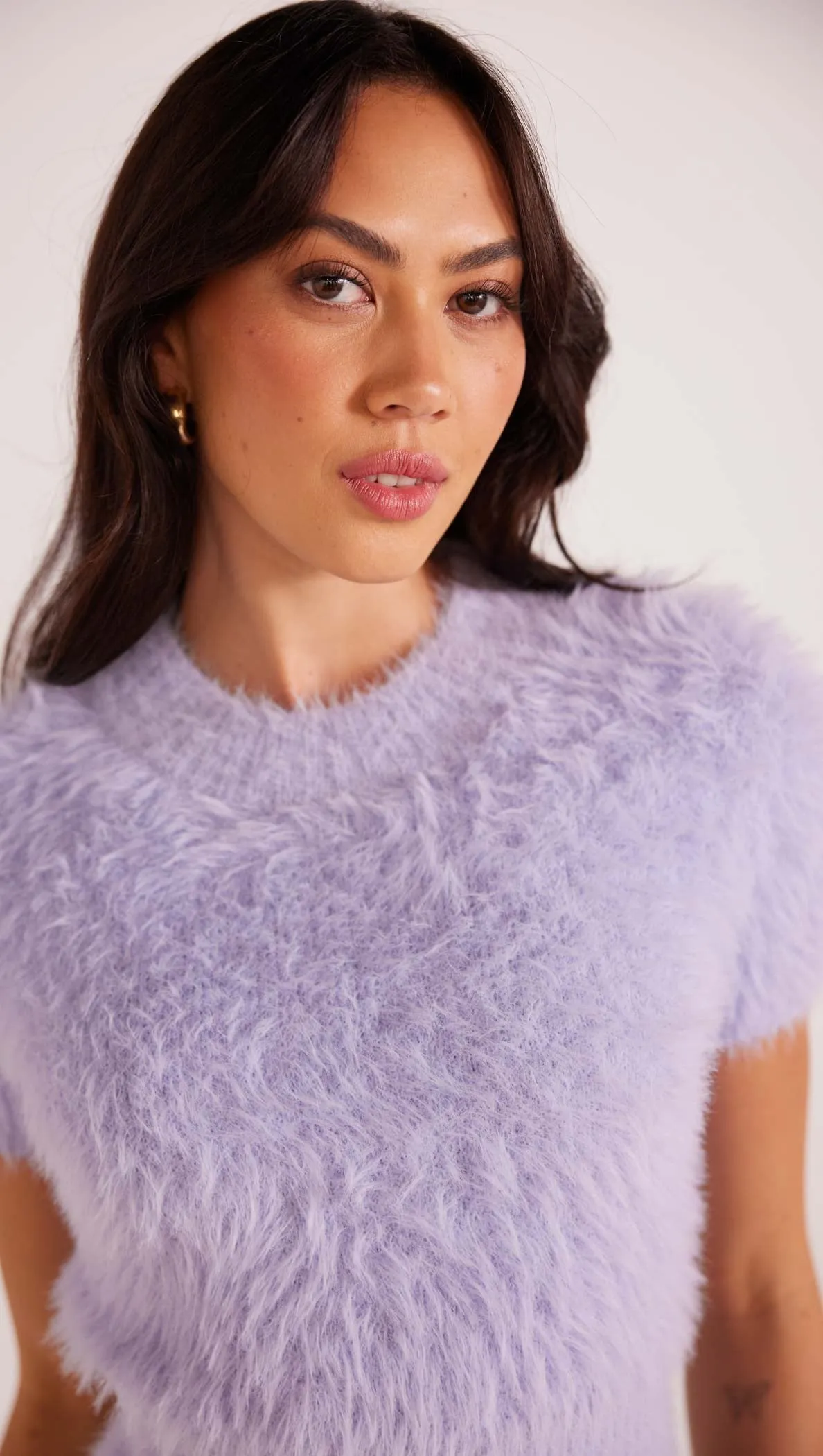 Maisie Fluffy Knit Top