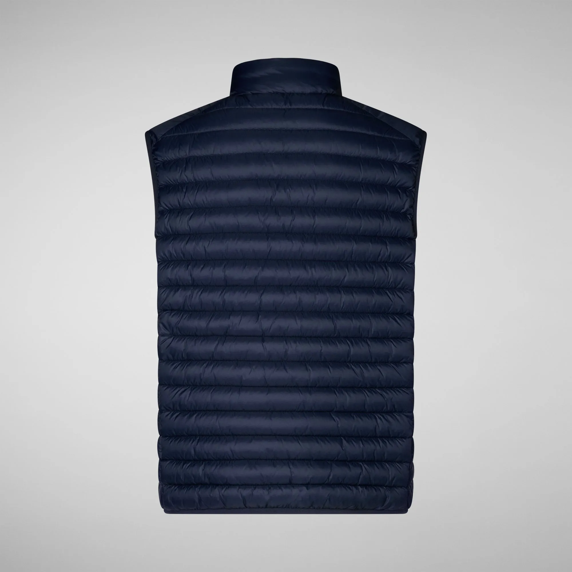 Man's quilted gilet Adam in navy blue