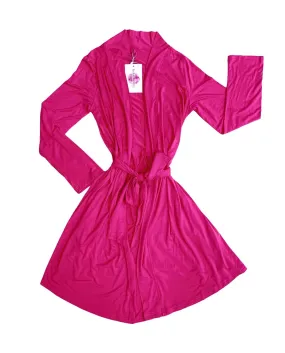 Maui Magenta Mommy Robe