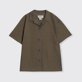 Merely Made Lawn Lace Cuban Col-Lar Shirt