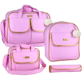 Mochila Bolsa Maternidade Kit Completo Menino e Menina Baby Lovely